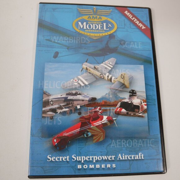 AMA Radio Control Secret Superpower Aircraft Military DVDs Set Of 3 - TESTED - Picture 4 of 4